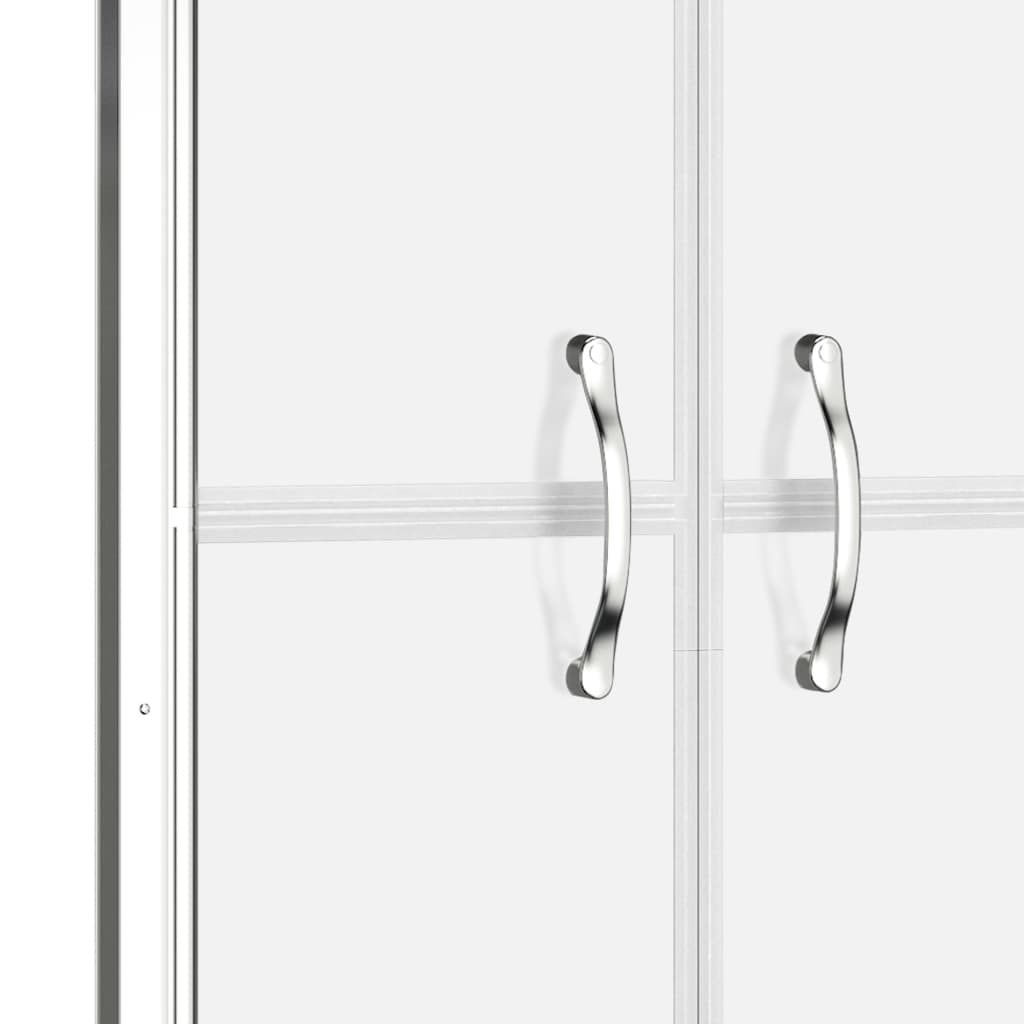 Shower Door Half Frosted ESG 91x190 cm