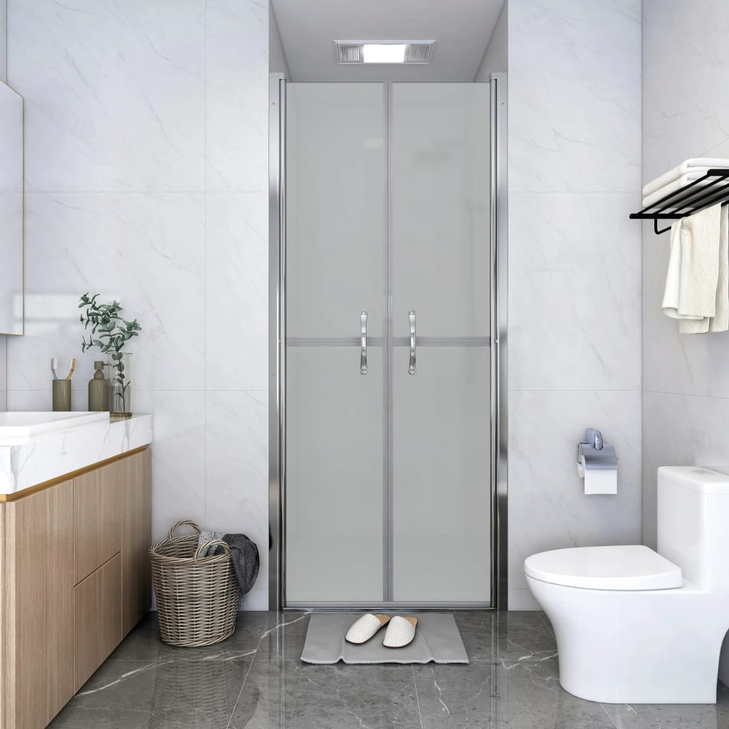 Shower Door Frosted ESG 81x190 cm