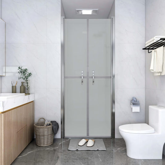 Shower Door Frosted ESG 86x190 cm