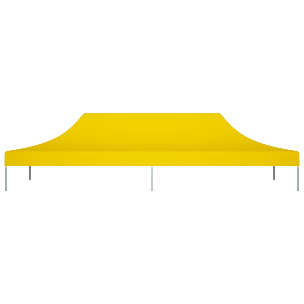 Party Tent Roof 6x3 m Yellow 270 g/m²