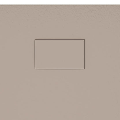 Shower Base Tray SMC Brown 90x80 cm