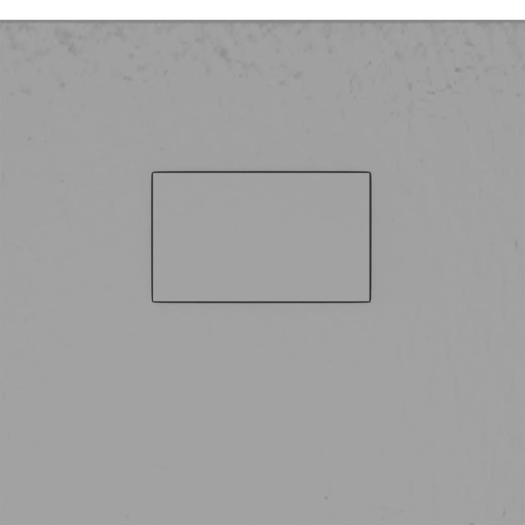 Shower Base Tray SMC Grey 90x80 cm