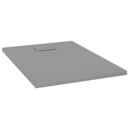 Shower Base Tray SMC Grey 100x70 cm