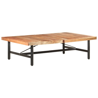 Coffee Table 142x90x42 cm Solid Acacia Wood