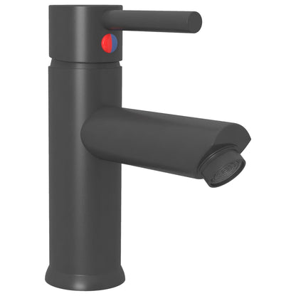 Bathroom Basin Faucet Grey 130x176 mm
