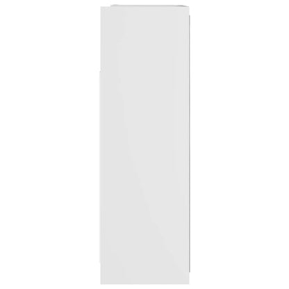 Bathroom Mirror Cabinet White 62.5x20.5x64 cm Engineered Wood