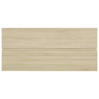 Sink Cabinet Sonoma Oak 100x38.5x45 cm Engineered Wood