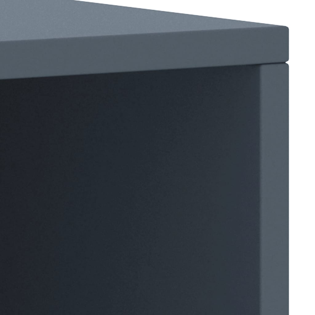 Bedside Cabinet Light Grey 35x30x40 cm Solid Pinewood