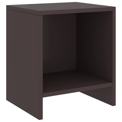 Bedside Cabinets 2 pcs Dark Brown 35x30x40 cm Solid Pinewood