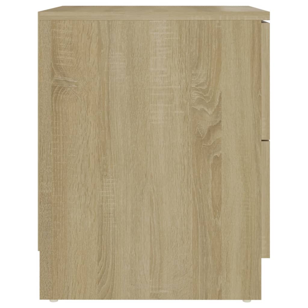 Bedside Cabinets 2 pcs Sonoma Oak 40x40x50 cm Engineered Wood