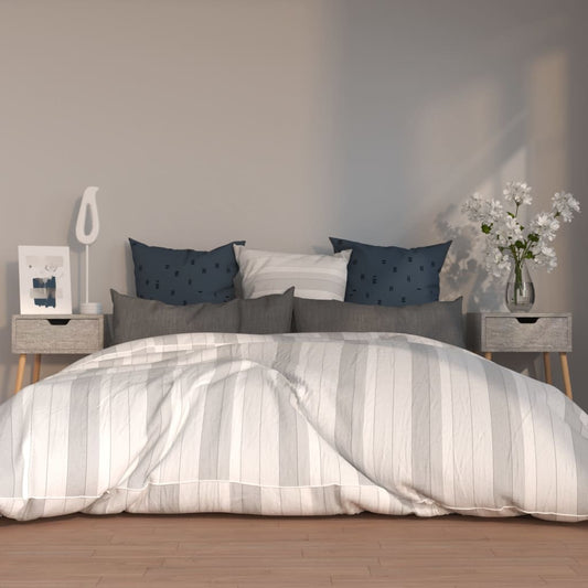 Bedside Cabinets 2 pcs Concrete Grey 40x40x56 cm Engineered Wood