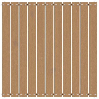 3 Piece Garden Lounge Set Honey Brown Solid Pinewood