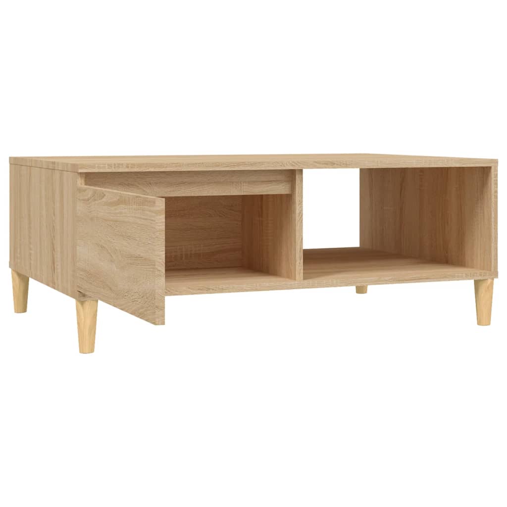 Coffee Table Sonoma Oak 90x60x35 cm Engineered Wood