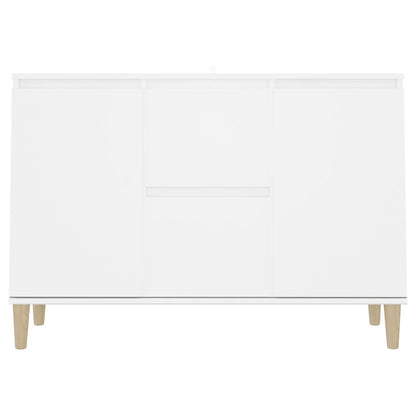 Sideboard White 101x35x70 cm Engineered Wood