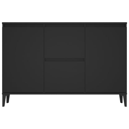 Sideboard Black 102x35x70 cm Engineered Wood