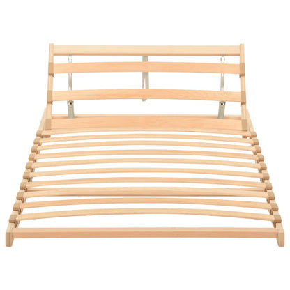 Slatted Bed without Mattress Base Adjustable Head 80x200cm