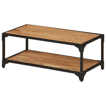 Coffee Table 90x45x35 cm Solid Acacia Wood