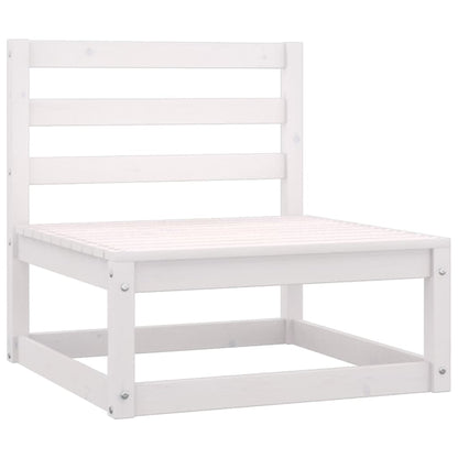 6 Piece Garden Lounge Set Solid Wood Pine