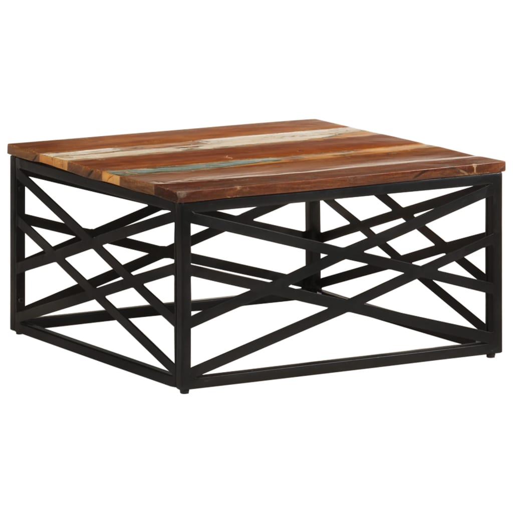 Coffee Table 68x68x35 cm Solid Reclaimed Wood