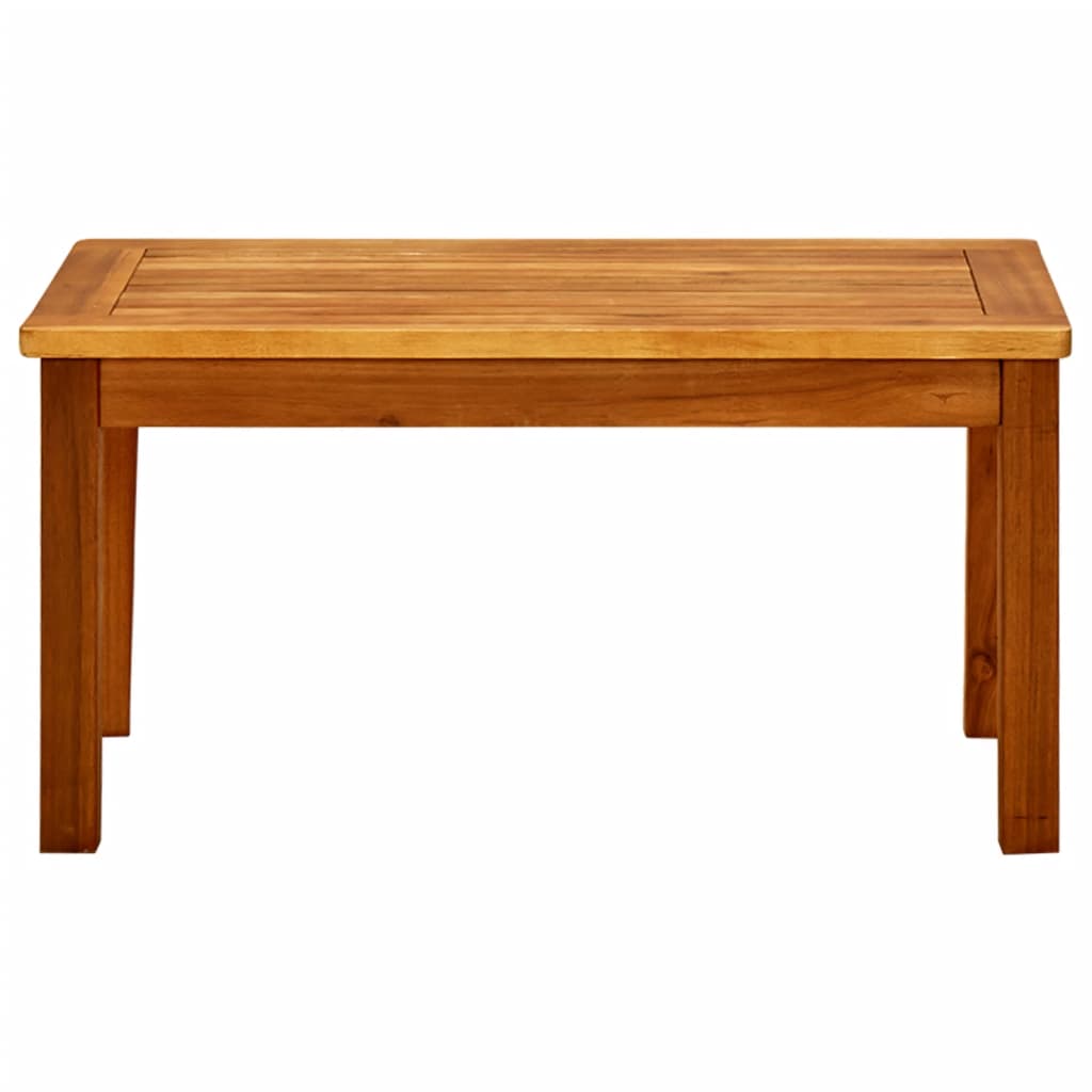 Garden Coffee Table 70x40x36 cm Solid Acacia Wood