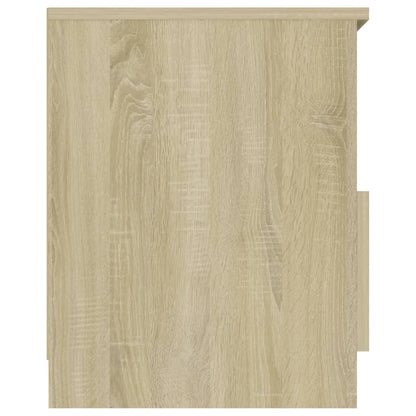 Bed Cabinet Sonoma Oak 40x40x50 cm Engineered Wood