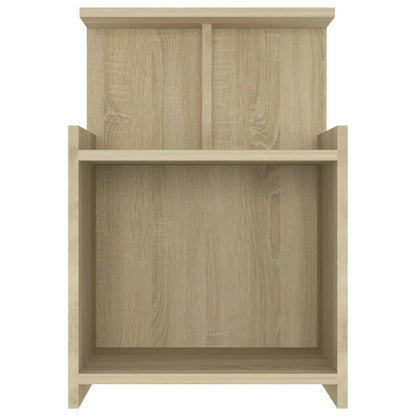 Bed Cabinets 2 pcs Sonoma Oak 40x35x60 cm Engineered Wood