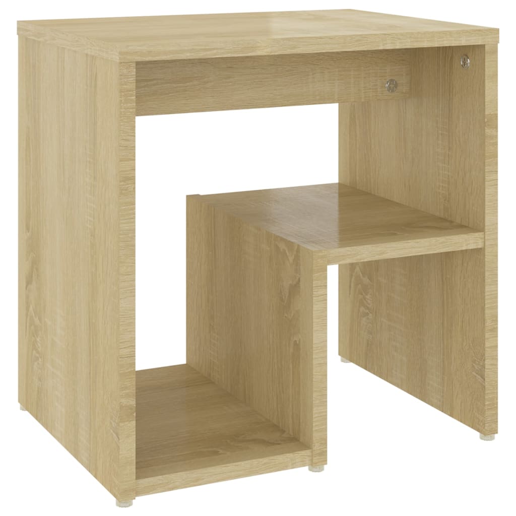 Bed Cabinet Sonoma Oak 40x30x40 cm Engineered Wood