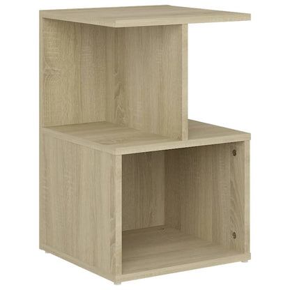 Bedside Cabinet Sonoma Oak 35x35x55 cm Engineered Wood