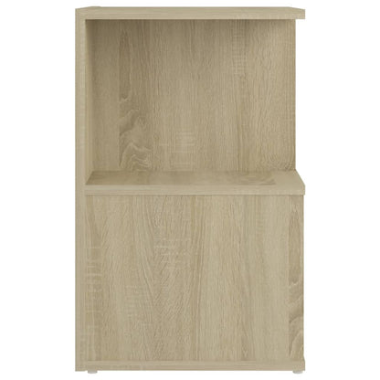 Bedside Cabinet Sonoma Oak 35x35x55 cm Engineered Wood