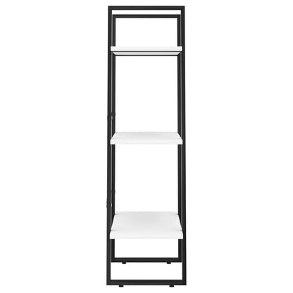 Storage Shelf White 60x30x105 cm Engineered Wood