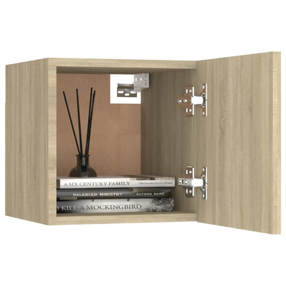 Bedside Cabinets 2 pcs Sonoma Oak 30.5x30x30 cm Engineered Wood