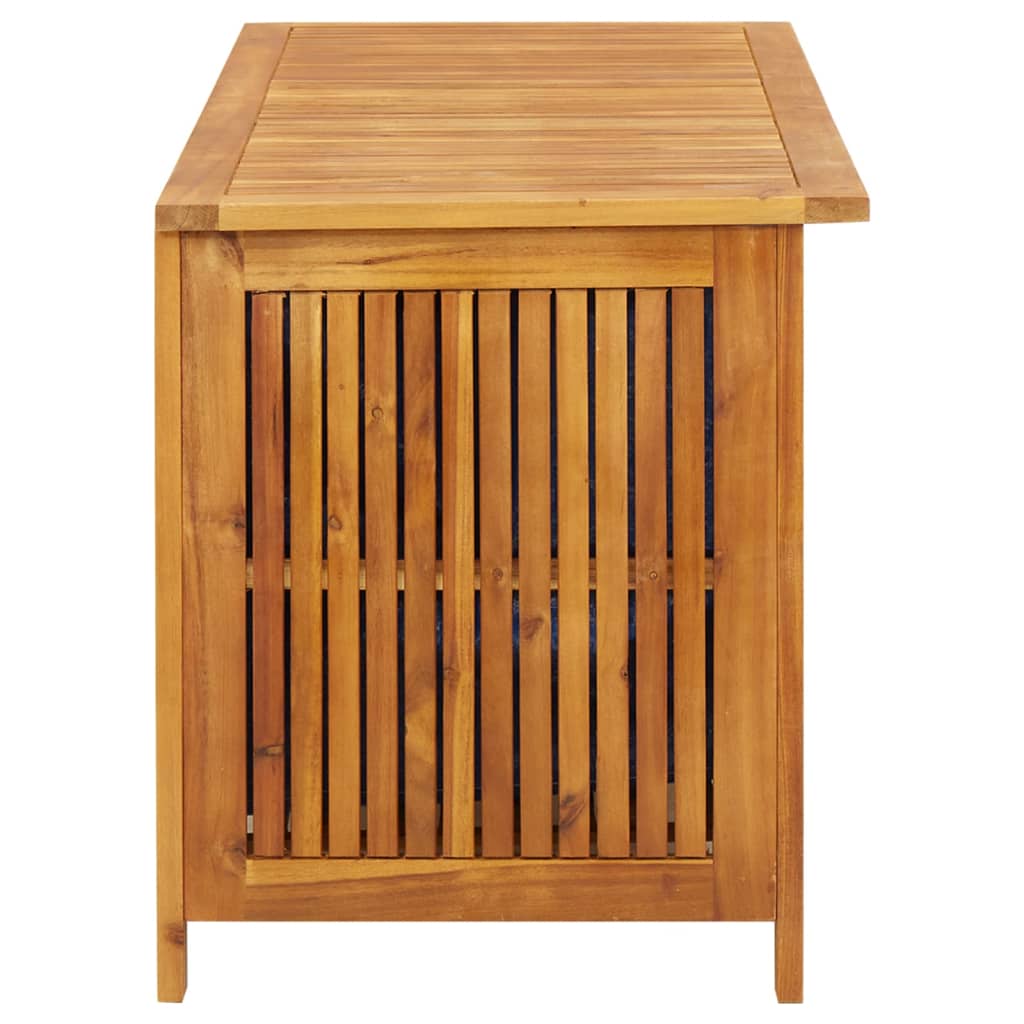 Garden Storage Box 113x50x58 cm Solid Acacia Wood