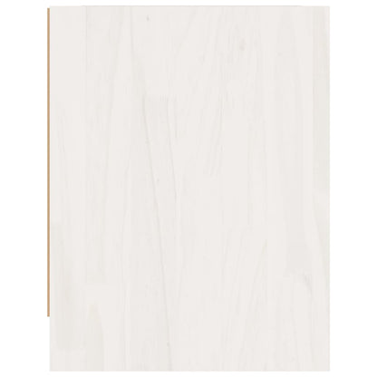 Bedside Cabinets 2 pcs White 40x30.5x40 cm Solid Pinewood
