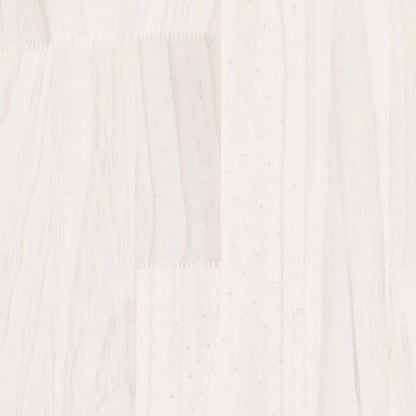 Book Cabinet Room Divider White 100x30x71.5 cm Pinewood