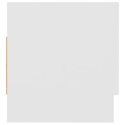 Wardrobe White 70x32.5x35 cm Engineered Wood