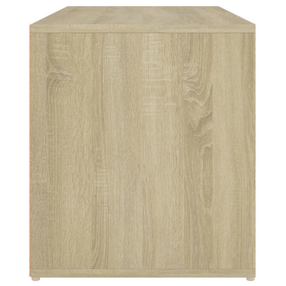 Hall Bench 80x40x45 cm Sonoma Oak Engineered Wood