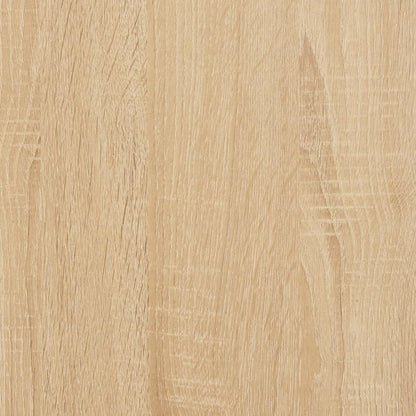 Book Cabinet Sonoma Oak 48x25.5x140 cm Engineered Wood