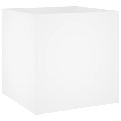 Hallway Furniture Set White Engineered Wood