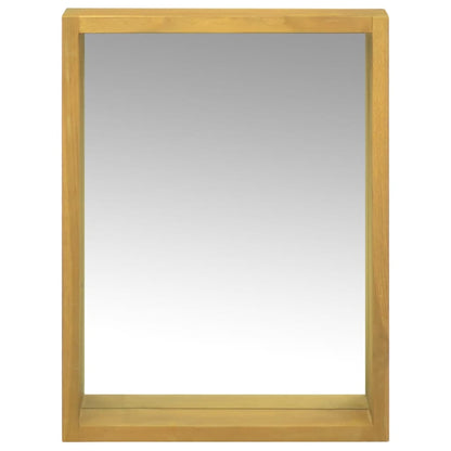 Mirror Cabinet 30x10x40 cm Solid Wood Teak