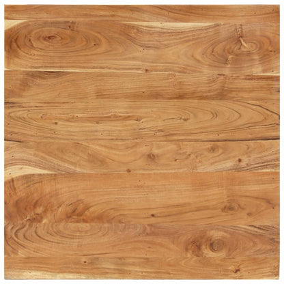 Coffee Table 80x80x40 cm Solid Acacia Wood