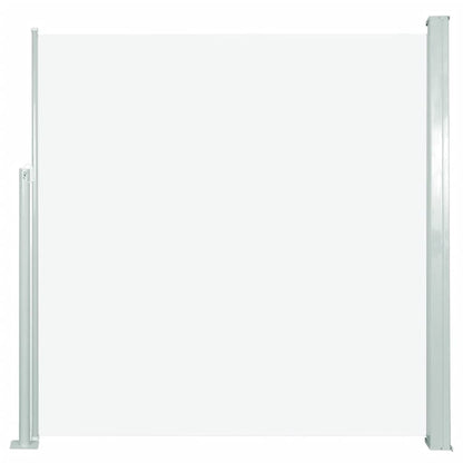Patio Retractable Side Awning 140x300 cm Cream