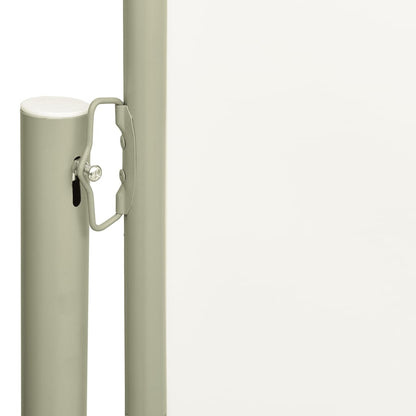 Patio Retractable Side Awning 140x300 cm Cream