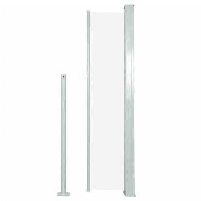 Patio Retractable Side Awning 140x300 cm Cream