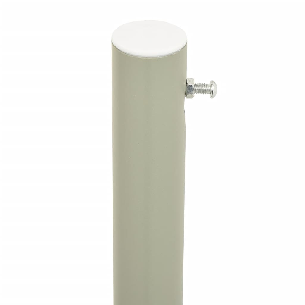 Patio Retractable Side Awning 160x600 cm Red