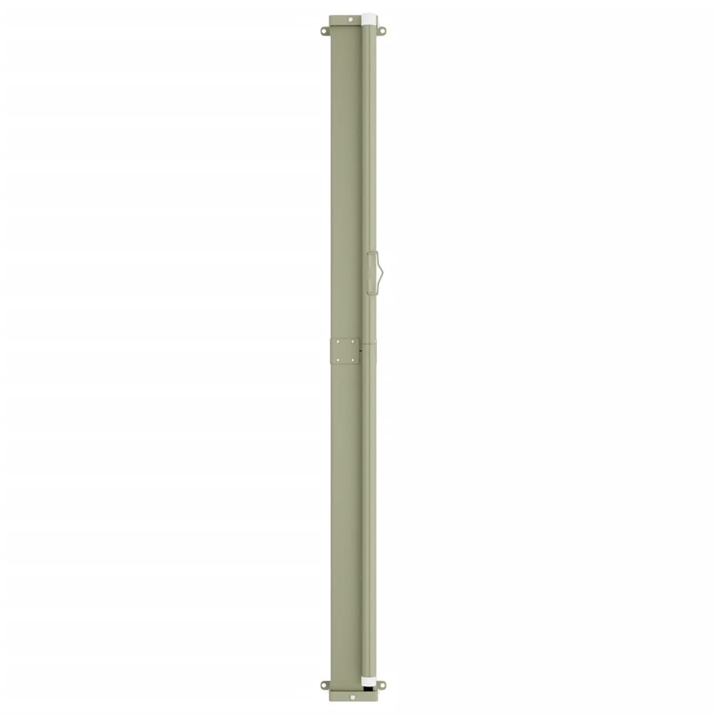 Patio Retractable Side Awning 160x600 cm Red