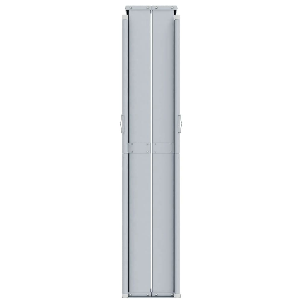 Retractable Side Awning Red 180x600 cm