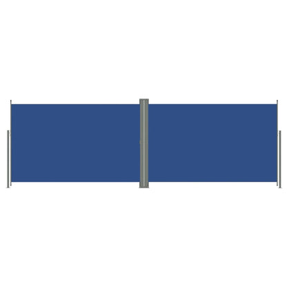 Retractable Side Awning Blue 200x600 cm