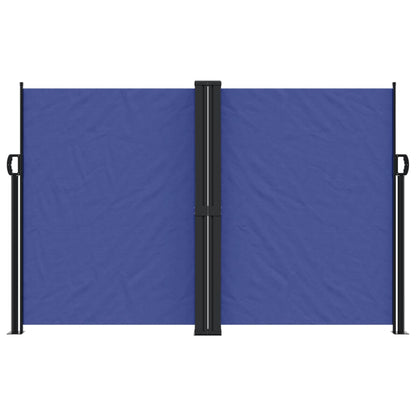 Retractable Side Awning Blue 160x1200 cm