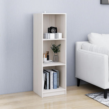 Book Cabinet/Room Divider White 36x33x110 cm Solid Pinewood