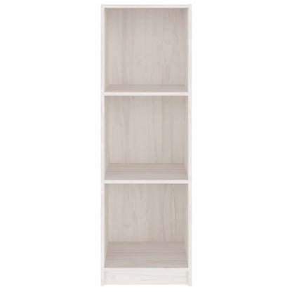 Book Cabinet/Room Divider White 36x33x110 cm Solid Pinewood